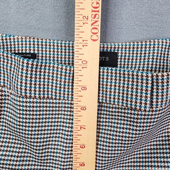 Talbots Signature Ankle Pants Women's Size 8 Multicolor Dress Career Boho - Picture 7 of 12